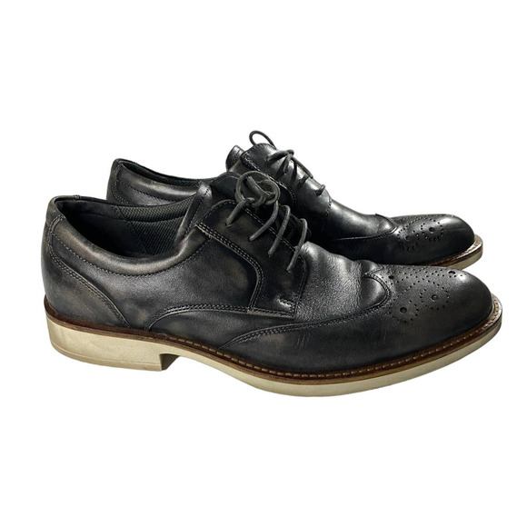 Ecco Biarritz Brogue Wingtip Dress Comfort Shoes Men\'s 43 (US 9-9.5) main image 6